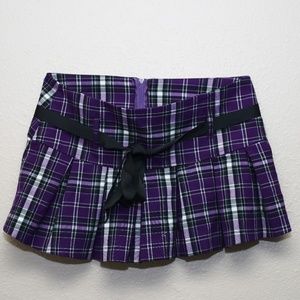 ⭐️MINISKIRT⭐️Purple Cute schoolgirl Pyramide